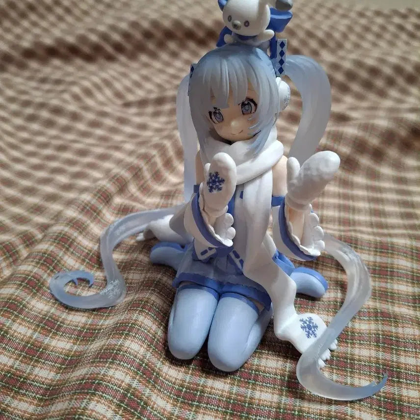 [BUNJANG] Snow Miku Noodle Stopper Figure / 유키미쿠 누들스토퍼