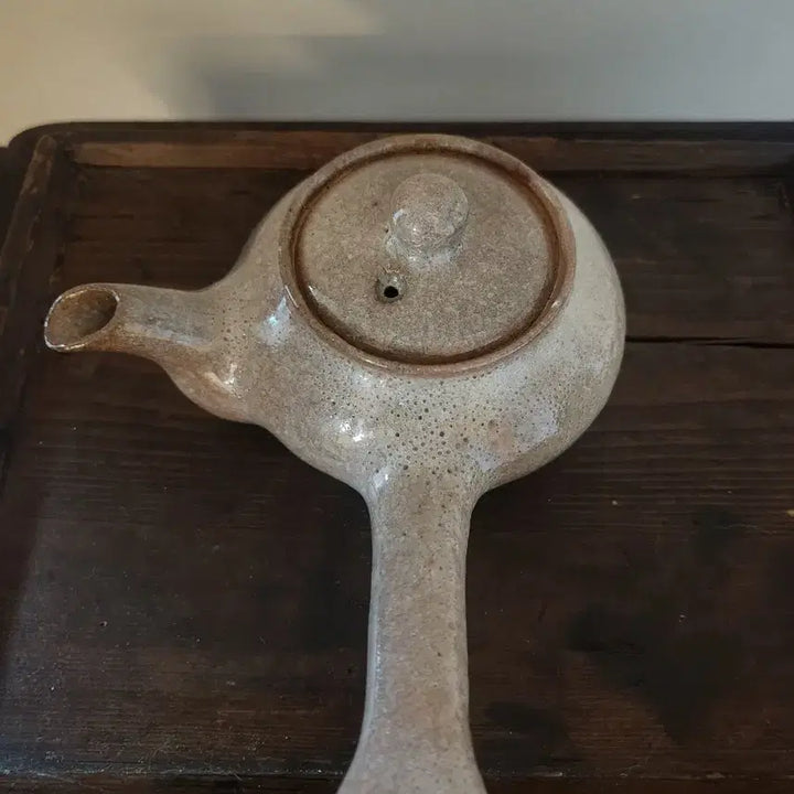 [BUNJANG] Lee Kyung-hyo Celadon 5-Person Tea Set (Unused Work) / 토곡 이경효 5인 분청다기 세트 (미사용 작품)