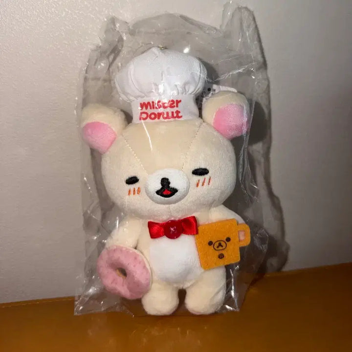[BUNJANG] Rilakkuma Mister Donut Collaboration Mascot (Sealed) / (미개봉) 리락쿠마 미스터도넛 콜라보 마스코트