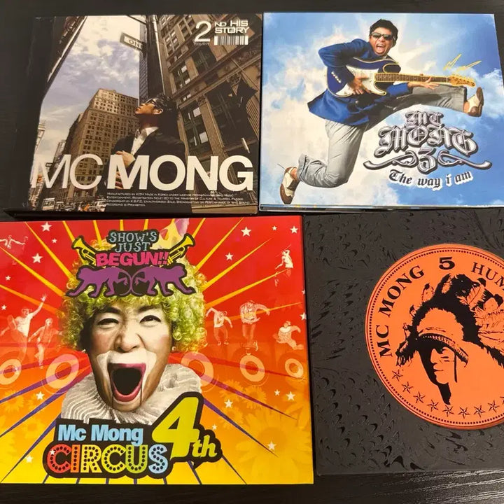 [BUNJANG] MC Mong 2nd, 3rd, 4th, 5th Album CD Bundle Set / 택포 7)MC몽 2,3,4,5집 CD 일괄