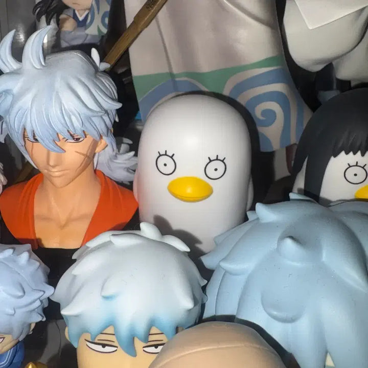 [BUNJANG] Gintama Big Sofubi Gacha Kagura Elizabeth Gintoki Bundle Set / 은혼 빅 소프비 가챠 카구라 엘리자베스 긴토키 일괄