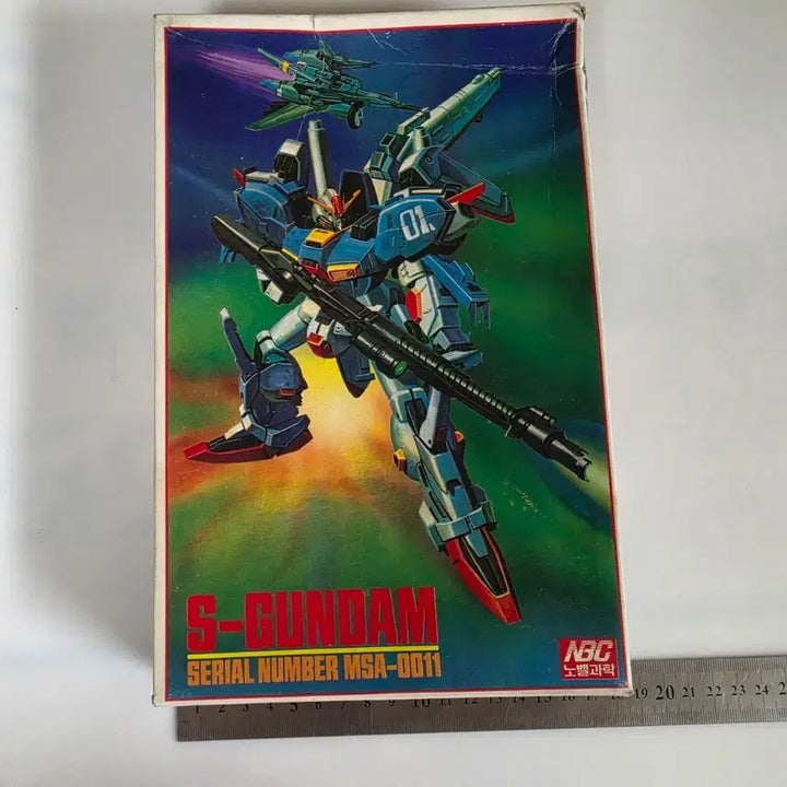 [BUNJANG] Nobel Science S Gundam MSA-0011 Plastic Model Kit / S건담 MSA-0011 프라모델 노벨과학 새상품