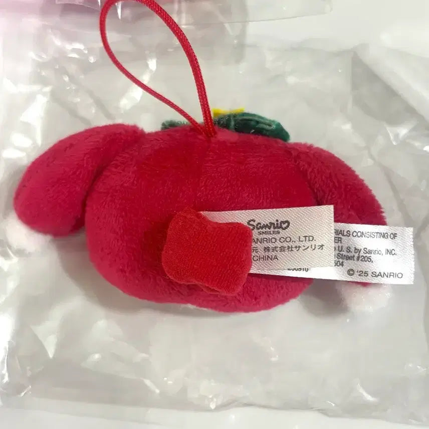 [BUNJANG] Sanrio Christmas Ornament Plush Keyring My Melody / 산리오 크리스마스 오너먼트 인형 키링 마이멜로디