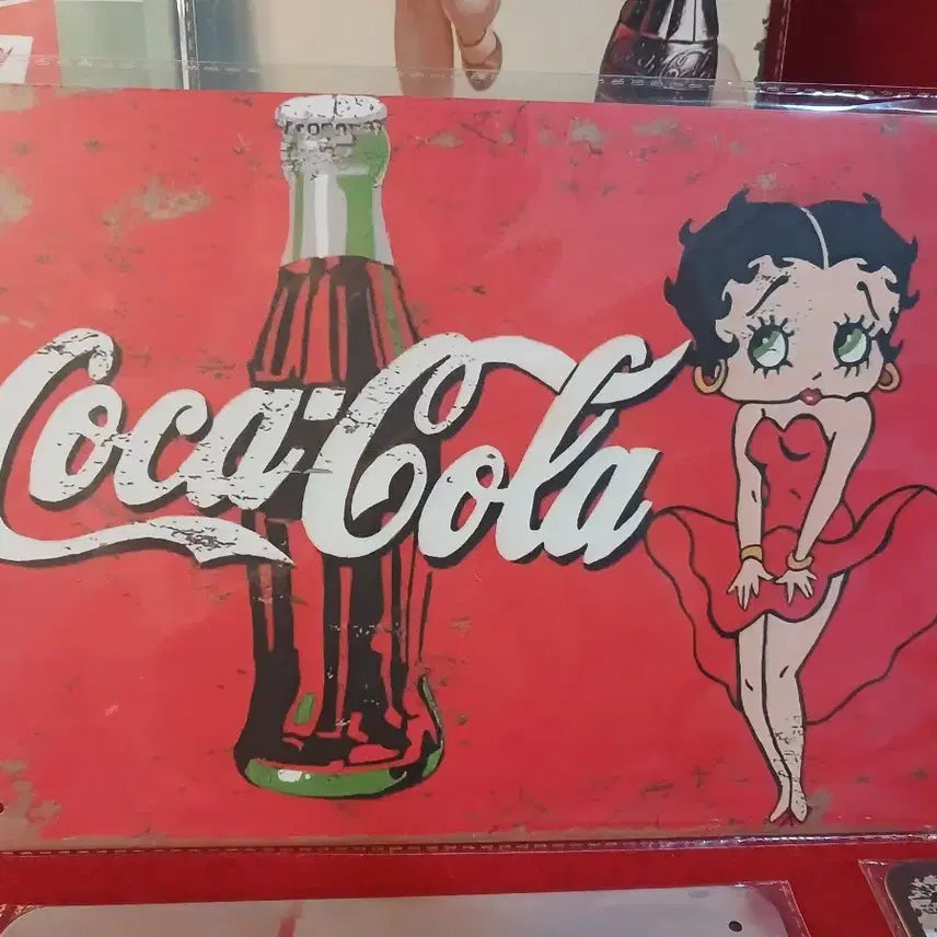 [BUNJANG] Coca-Cola &amp; Pepsi Tin Sign Collection Set (11 pcs) / 콜라 양철간판 11점
