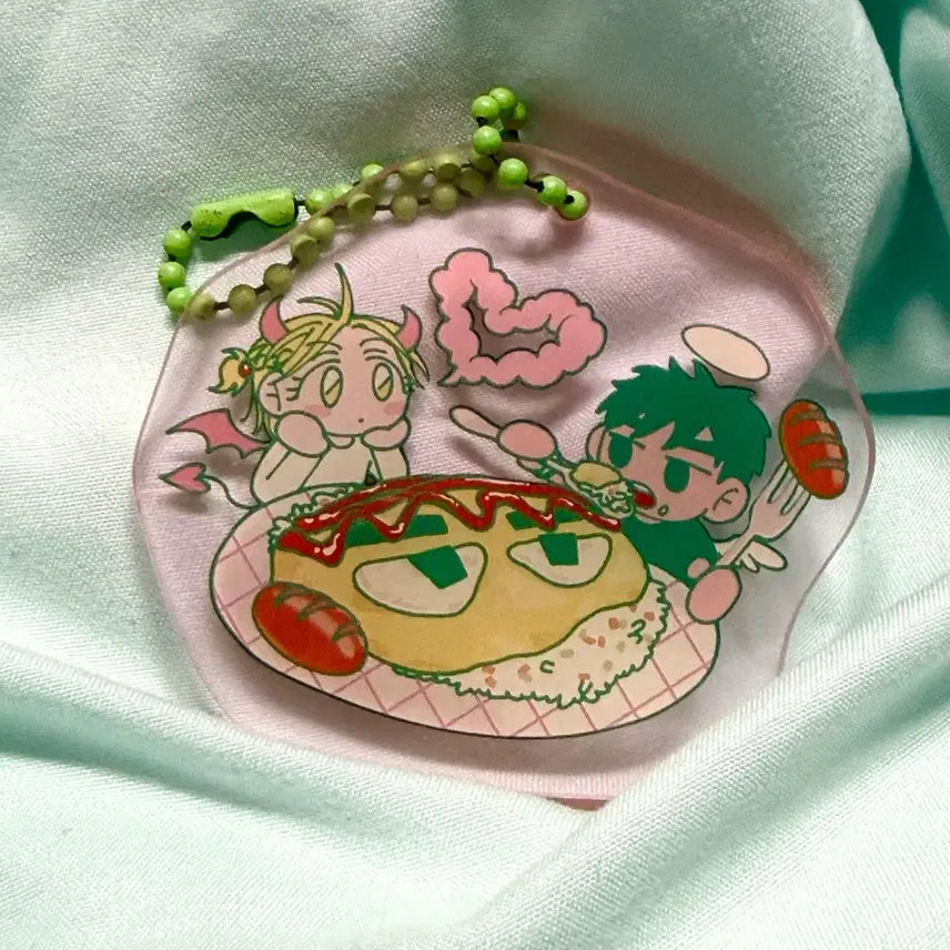 [BUNJANG] Bongongut EunyongHaejun Keyring / 집이없어 비공굿 닉없님 은영해준 키링