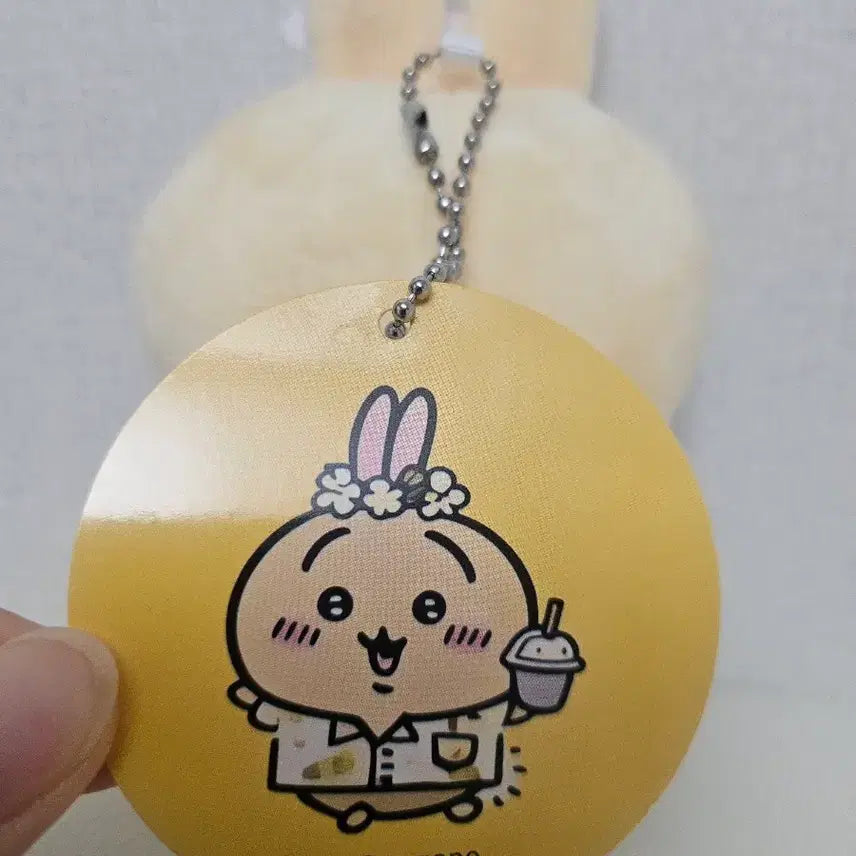 [BUNJANG] Usagi Hawaiian Shirt Keychain / 우사기 하와이안 셔츠 키링