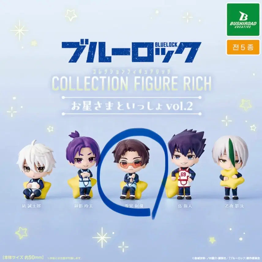 [BUNJANG] Blue Lock Starry Together 2 Gacha Yukimiya Kenyu (Sealed) / 블루록 별님과 함께2 가챠