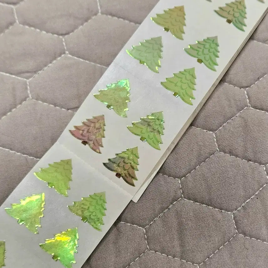 [BUNJANG] Sandy Lion Pearly Wood 12 Cut Garland Sticker Set / 샌디라이온 펄리 나무 12컷 줄줄이