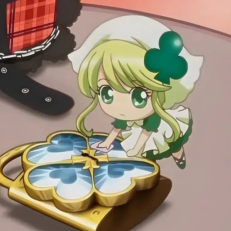 [BUNJANG] Shugo Chara! Humpty Lock Clover Version / 캐릭캐릭체인지 고전 험프티록 클로버 버전  HUMPTY LOCK