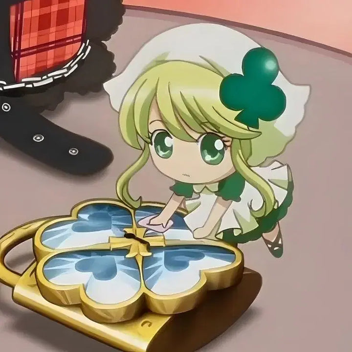 [BUNJANG] Shugo Chara! Humpty Lock Clover Version / 캐릭캐릭체인지 고전 험프티록 클로버 버전  HUMPTY LOCK