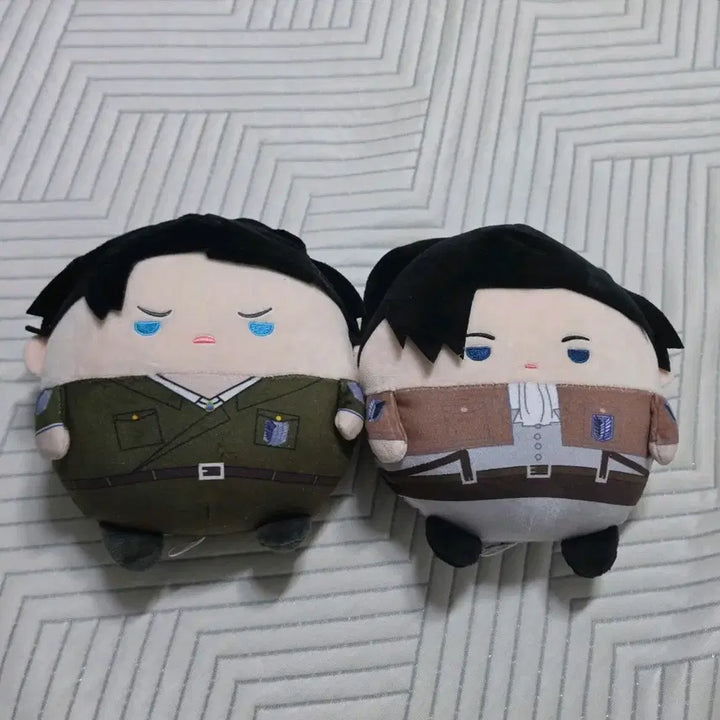 [BUNJANG] Attack on Titan Levi Fuwakororin Doll Bundle / 진격의 거인 리바이 후와코로링 인형 일괄 비공굿