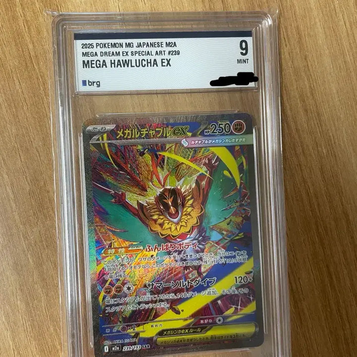[BUNJANG] Mega Charizard EX SAR (BRG 9) Japanese Edition / 메가루차불EX SAR (brg9등급) 일어판(급처)