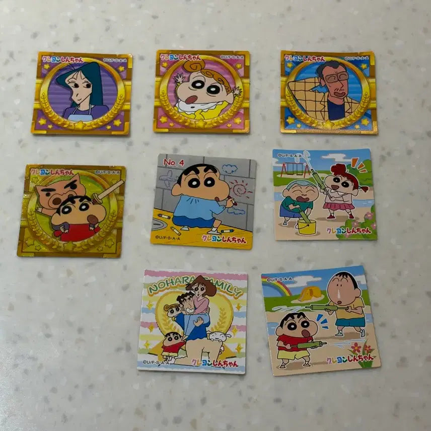[BUNJANG] Crayon Shin-chan Chocobi Sticker Set (8 Types) / 짱구 초코비 스티커 8종