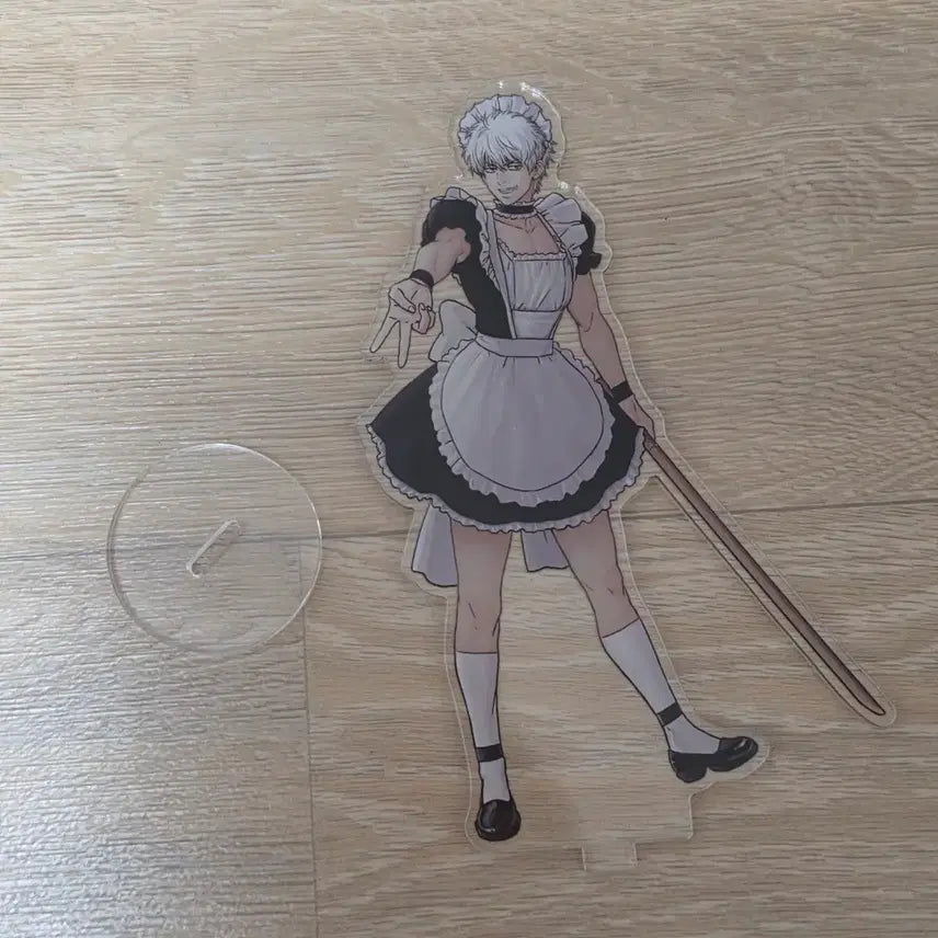 [BUNJANG] Dandy Gintoki Maid Acrylic Standee / 비공굿 댄디님 은혼 긴토키 메이드 아크릴
