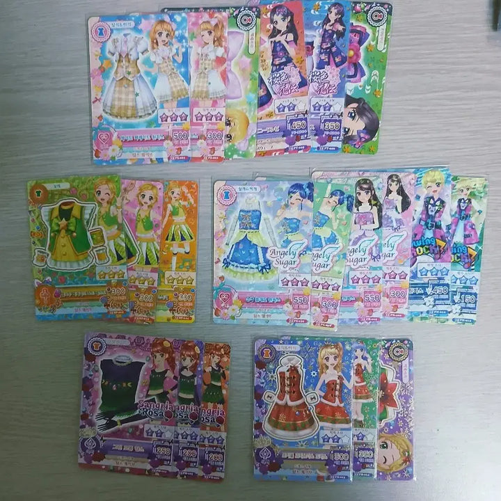 [BUNJANG] Aikatsu! Brick Cards (65 pcs) with Extras / 아이엠스타 아이카츠 벽돌 카드 65장 (덤 있음)
