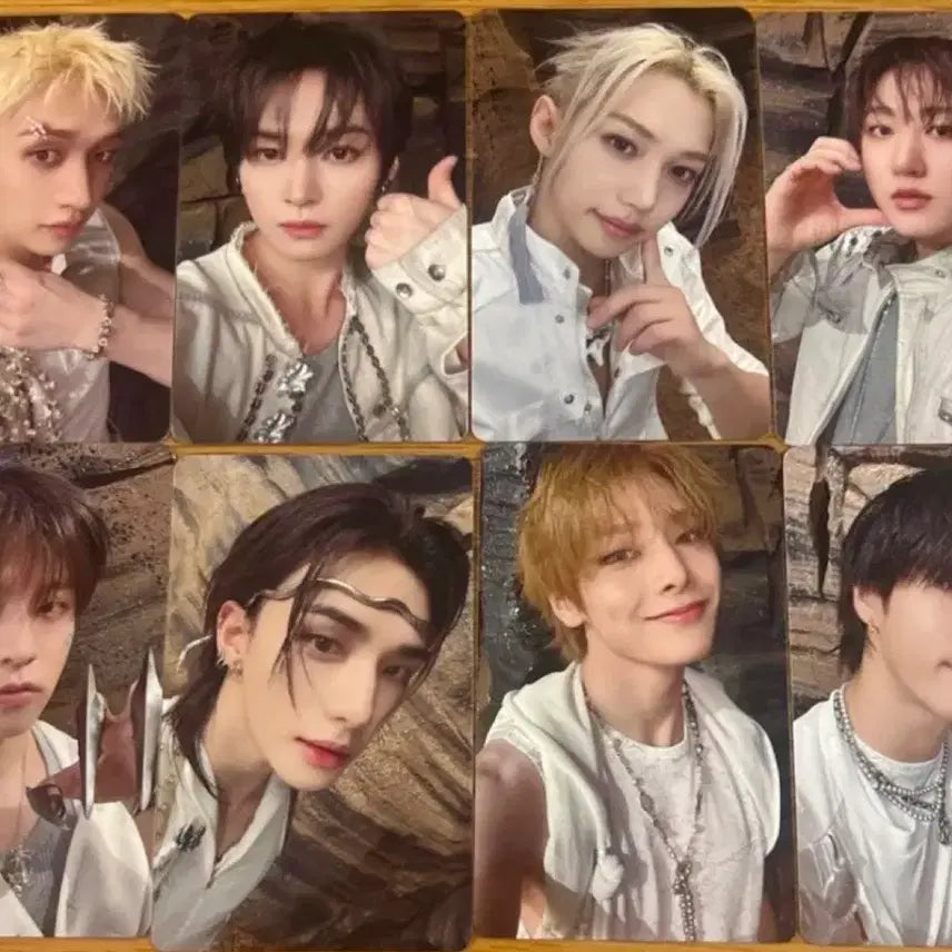 [BUNJANG] Stray Kids THIS THAT Japan HMV POB B Version Bundle Set Photocard / 일괄)스트레이 키즈 디스앤댓 일본HMV 특전 포카 b버전
