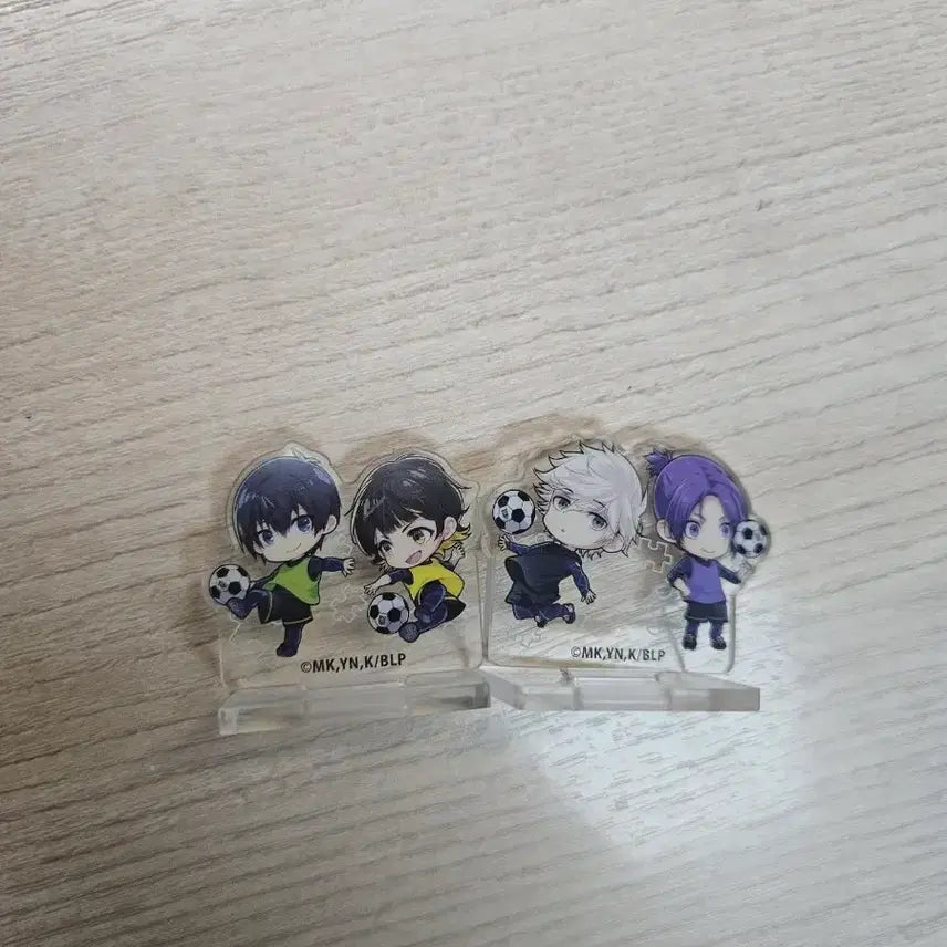 [BUNJANG] Blue Lock Mini Acrylic Standee Set (Isagi, Bachira, Nagi, Reo) / 블루록 미니 아크릴
