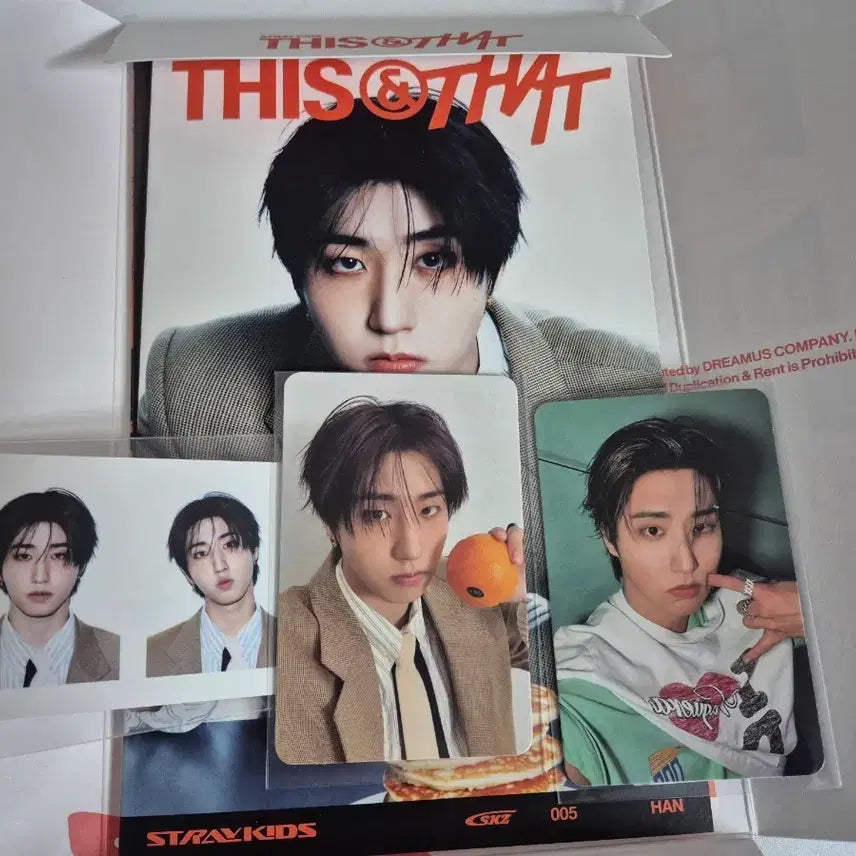 [BUNJANG] Stray Kids Anniversery Han Photocard / 스트레이키즈 앤버전 한