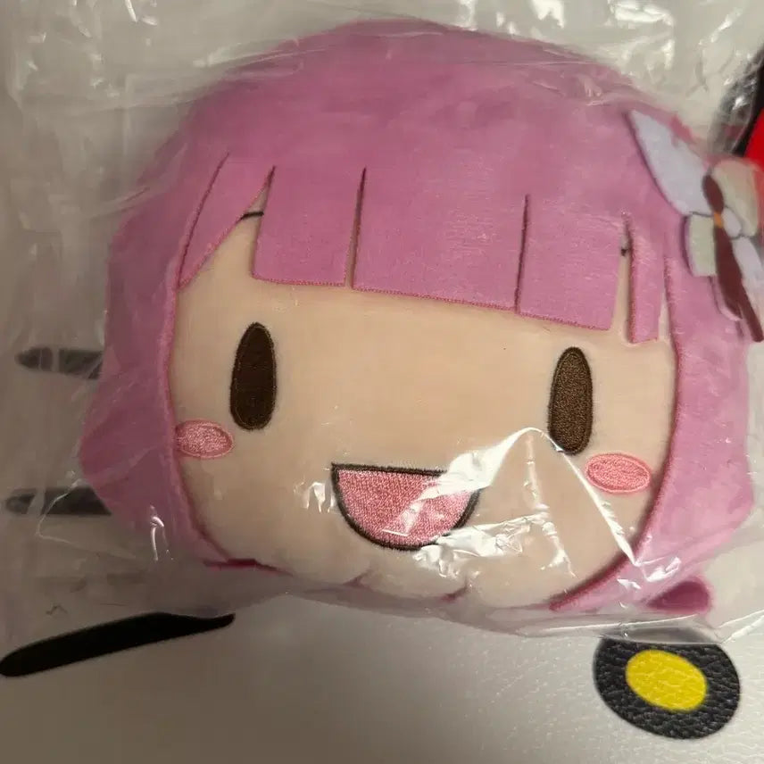 [BUNJANG] Project Sekai Aoyori Emu Fuwapuchi Plush Face Pouch / 프세카 프로세카 오오토리 에무 후와푸치 누이 얼굴 파우치