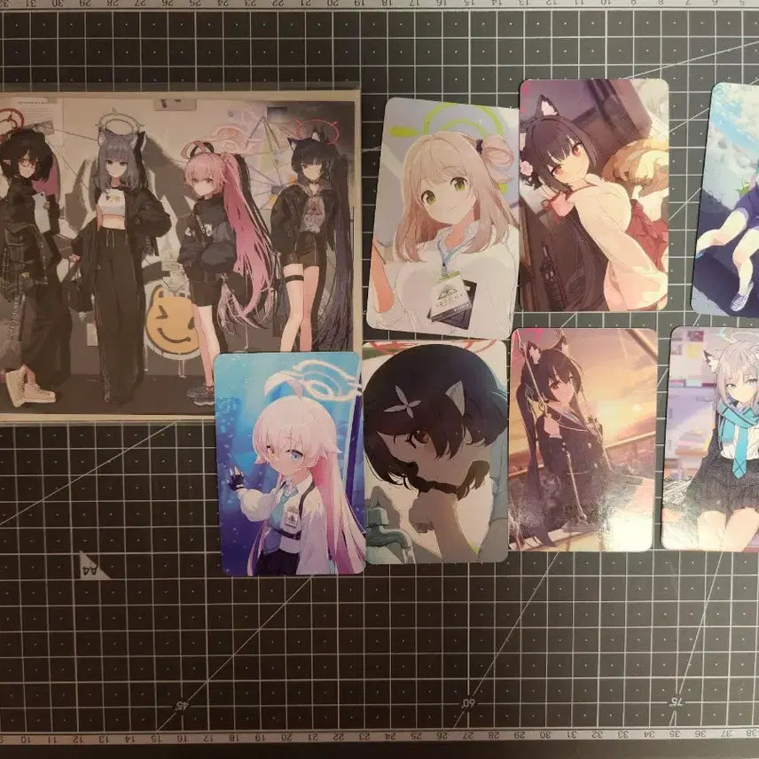 [BUNJANG] Blue Archive Abidos School Photocard and Postcard Bundle Set / 블루아카이브 아비도스 포토카드, 엽서 팝니다