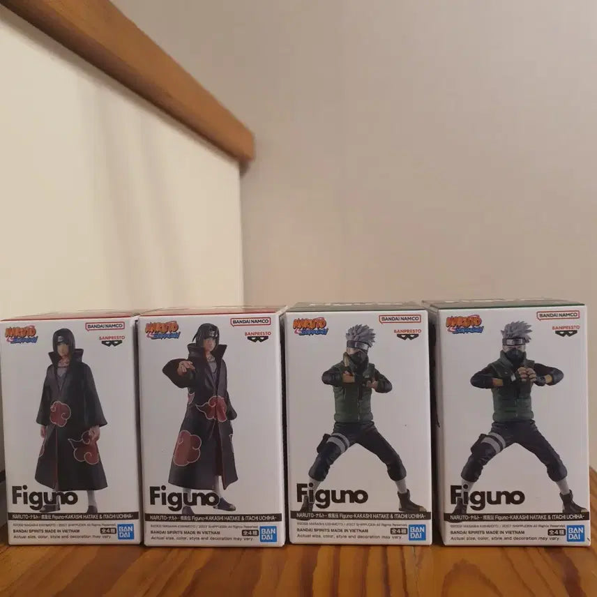 [BUNJANG] Bandai Naruto Figure Set (Kakashi, Itachi) / 반다이 나루토 피규어 카카시 이타치 세트(4세트 보유)