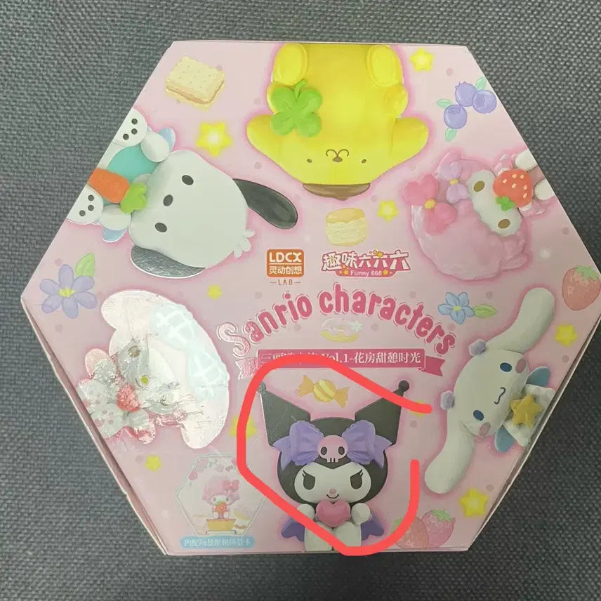 [BUNJANG] Sanrio Characters Kuromi Dessert Time Figure / LDCX 정원 디저트 타임 산리오 캐릭터즈 쿠로미 피규어