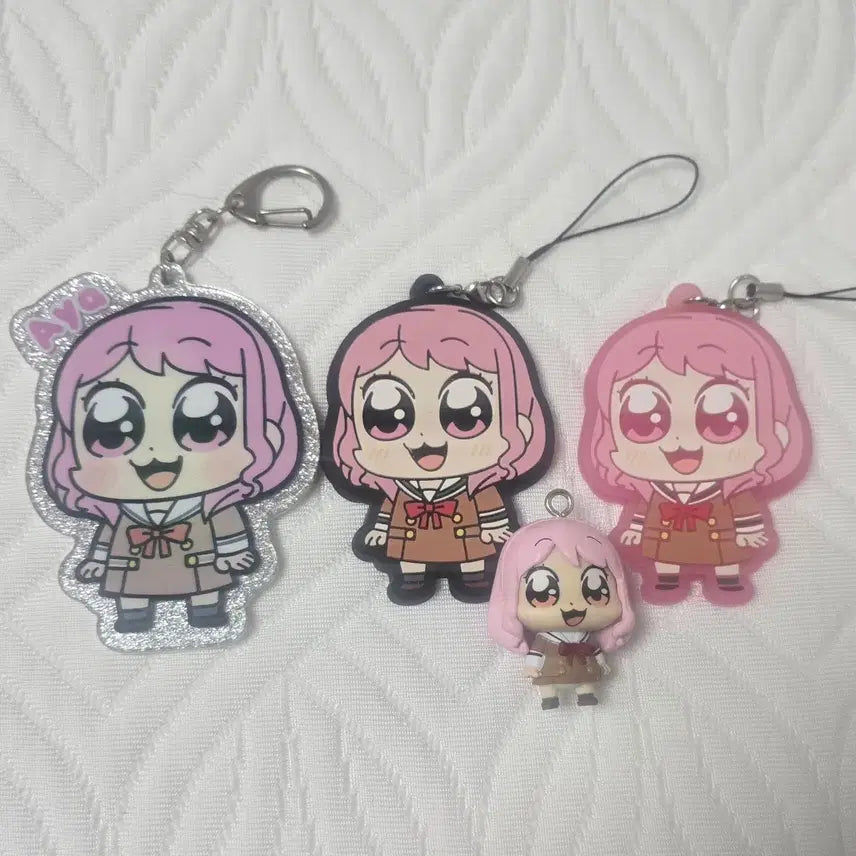 [BUNJANG] Bang Dream Aya Bukubu Acrylic Charm Strap / 뱅드림 아야 부쿠부 아크릴 키링 스트랩 피규어
