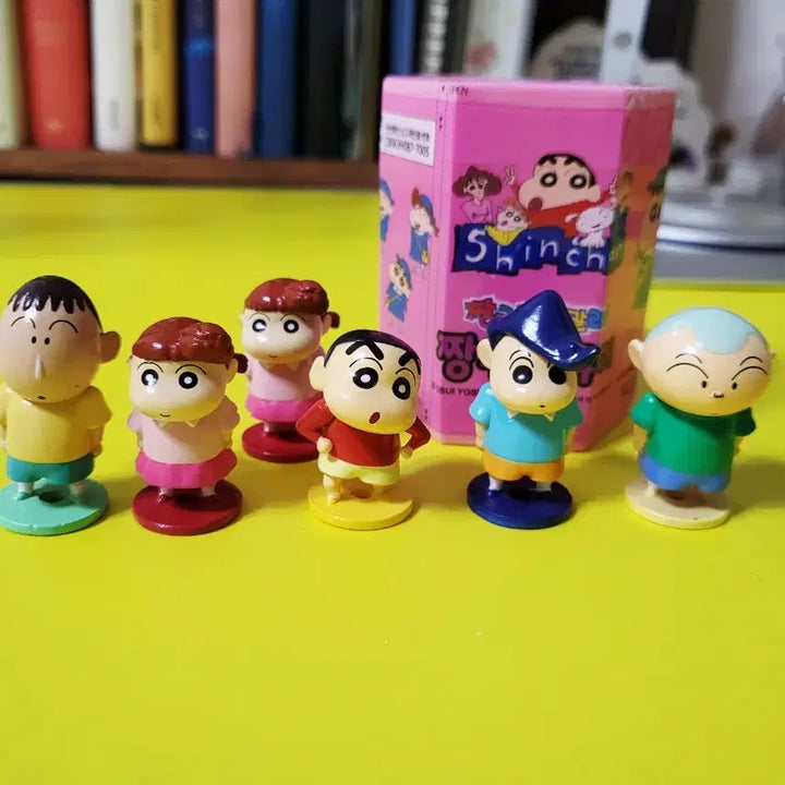 [BUNJANG] Crayon Shin-chan Coin Bank Figure Set (5 Types, 6 Figures) / 18년도 짱구 저금통 피규어 5종(6개)