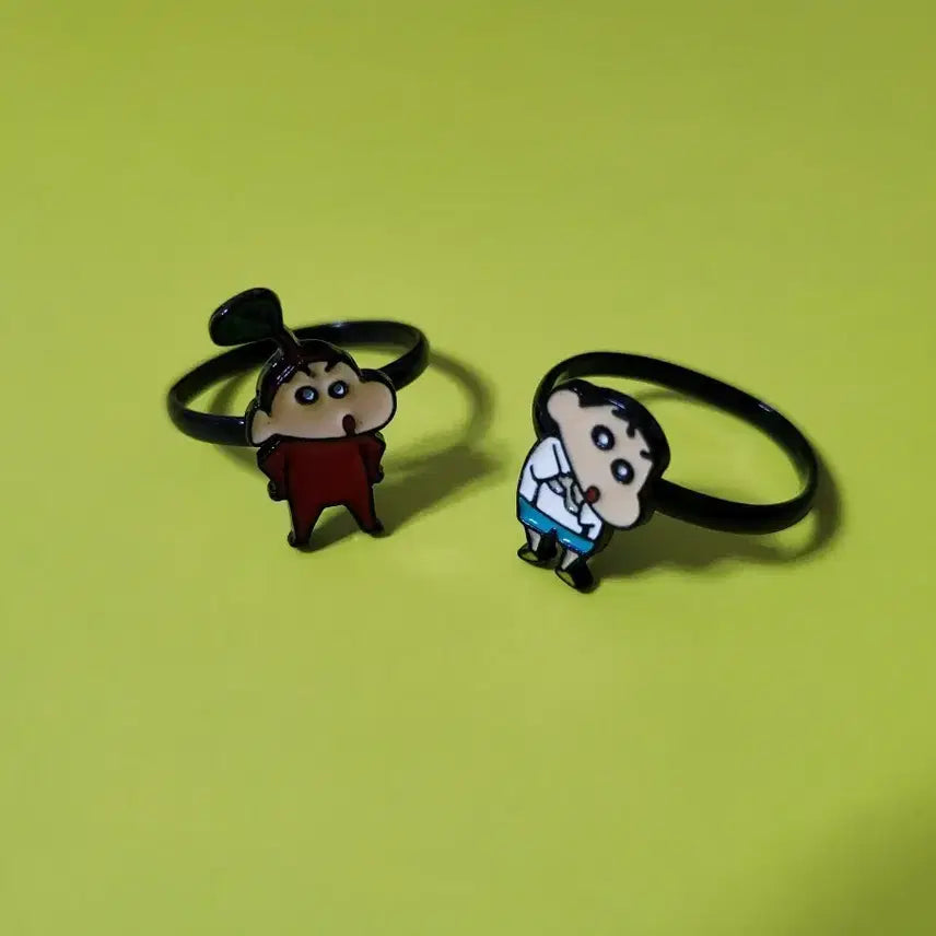 [BUNJANG] Crayon Shin-chan Ring Set (2020) / 20년도 짱구 반지 2세트