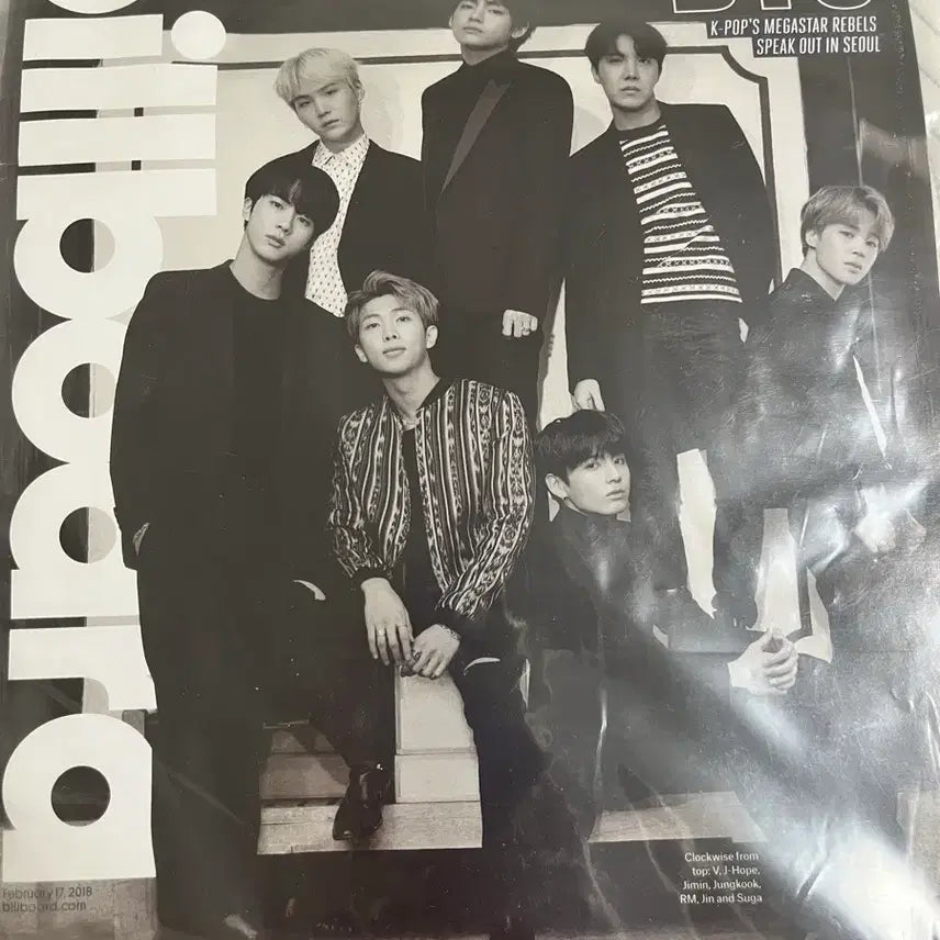 [BUNJANG] BTS Billboard Magazine / BTS Billboard magazine 빌보드 잡지