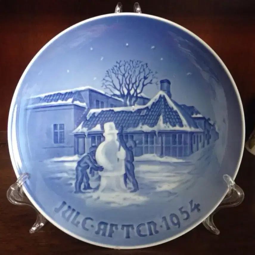 [BUNJANG] Royal Copenhagen 1954 Christmas Plate / 로얄 코펜하겐 1954년도  크리스마스 접시