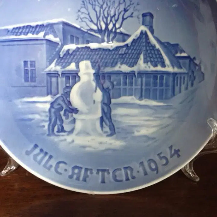 [BUNJANG] Royal Copenhagen 1954 Christmas Plate / 로얄 코펜하겐 1954년도  크리스마스 접시