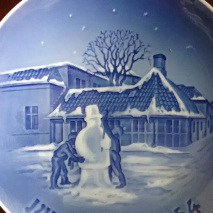 [BUNJANG] Royal Copenhagen 1954 Christmas Plate / 로얄 코펜하겐 1954년도  크리스마스 접시