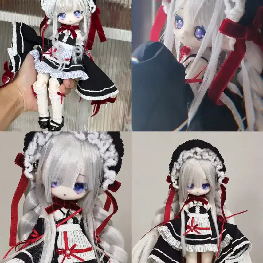 [BUNJANG] Meki Good Night Fluffy BJD Blind Doll Secret Outfit Set / Meki 굿나잇 플러피 bjd 블라인드돌 시크릿 의상만