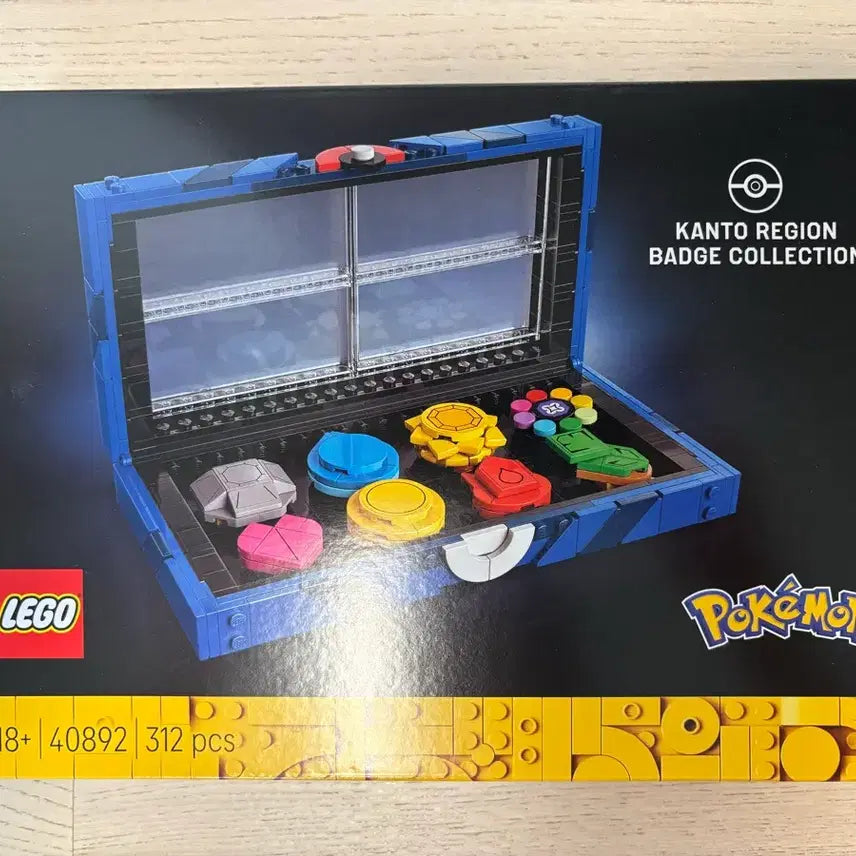[BUNJANG] LEGO Pokémon Kanto Gym Badges 40892 / 레고 포켓몬 간토 지방 배지 컬렉션 40892