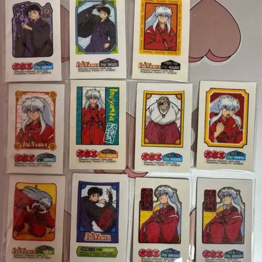 [BUNJANG] Inuyasha Vol. 2 Classic Sticker Set / 이누야샤 왕씰스티커 2탄 고전문구