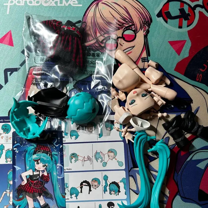 [BUNJANG] Hatsune Miku Assembly Figure (Unassembled) / 미쿠 조립피규어