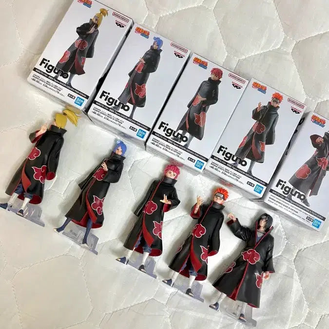 [BUNJANG] Naruto Akatsuki Figuarts Bundle Set / 택포 7.5)나루토 아카츠키 피그노 일괄 판매합니다
