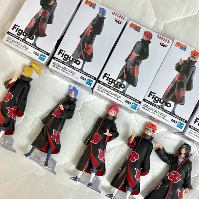 [BUNJANG] Naruto Akatsuki Figuarts Bundle Set / 택포 7)나루토 아카츠키 피그노 일괄 판매합니다