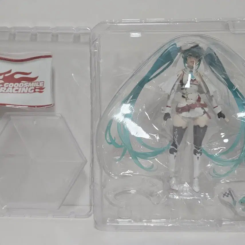 [BUNJANG] Good Smile Racing Miku 2023 Figma Action Figure (Used) / 9/11까지)택포12만)네고X)굿스마일 피그마 레이싱 미쿠 2023 액션피규어 개봉중고품