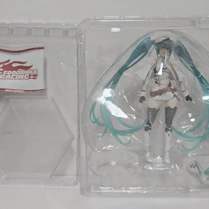 [BUNJANG] Good Smile Racing Miku 2023 Figma Action Figure (Used) / 9/11까지)택포12만)네고X)굿스마일 피그마 레이싱 미쿠 2023 액션피규어 개봉중고품