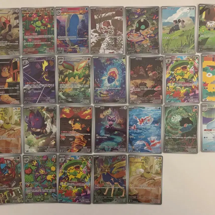 [BUNJANG] Pokemon SR, SAR, AR Cards Bundle Set / 포켓몬 SR,AR 등 일괄 판매