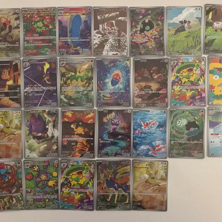 [BUNJANG] Pokemon SR, SAR, AR Cards Bundle Set / 포켓몬 SR,AR 등 일괄 판매