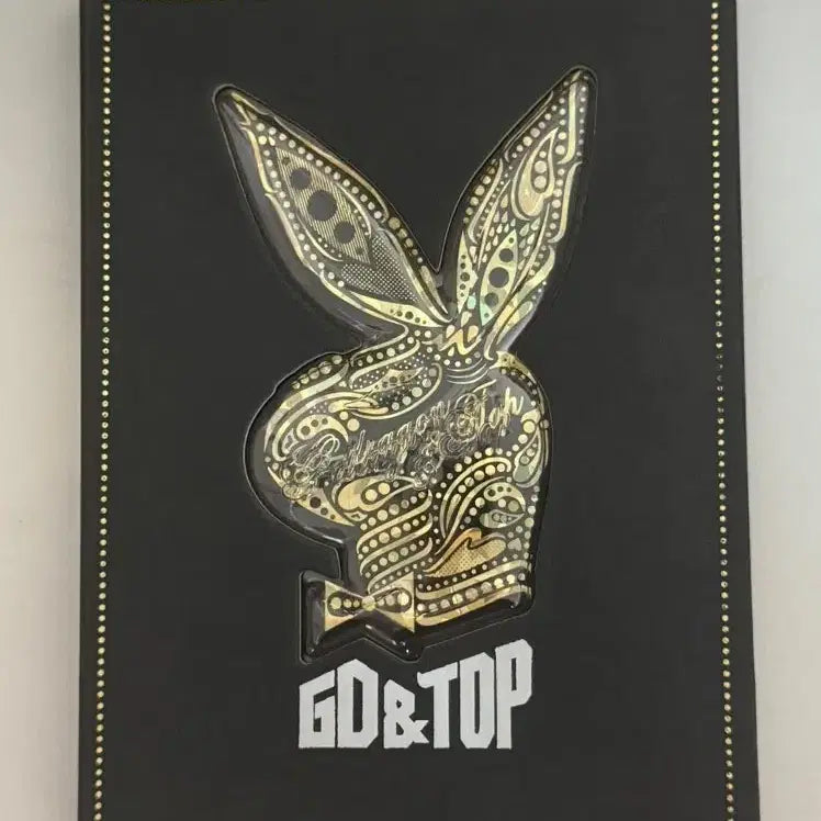 [BUNJANG] GD&amp;TOP Rabbit First Press Album CD Gold / 지디앤탑 GD&amp;TOP 토끼 초판 앨범 cd 골드