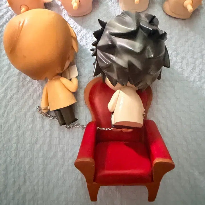 [BUNJANG] Death Note Light Yagami &amp; L Nendoroid Figure Bundle Set / 일괄) 데스노트 라이토, 엘 구넨도 넨도로이드 피규어