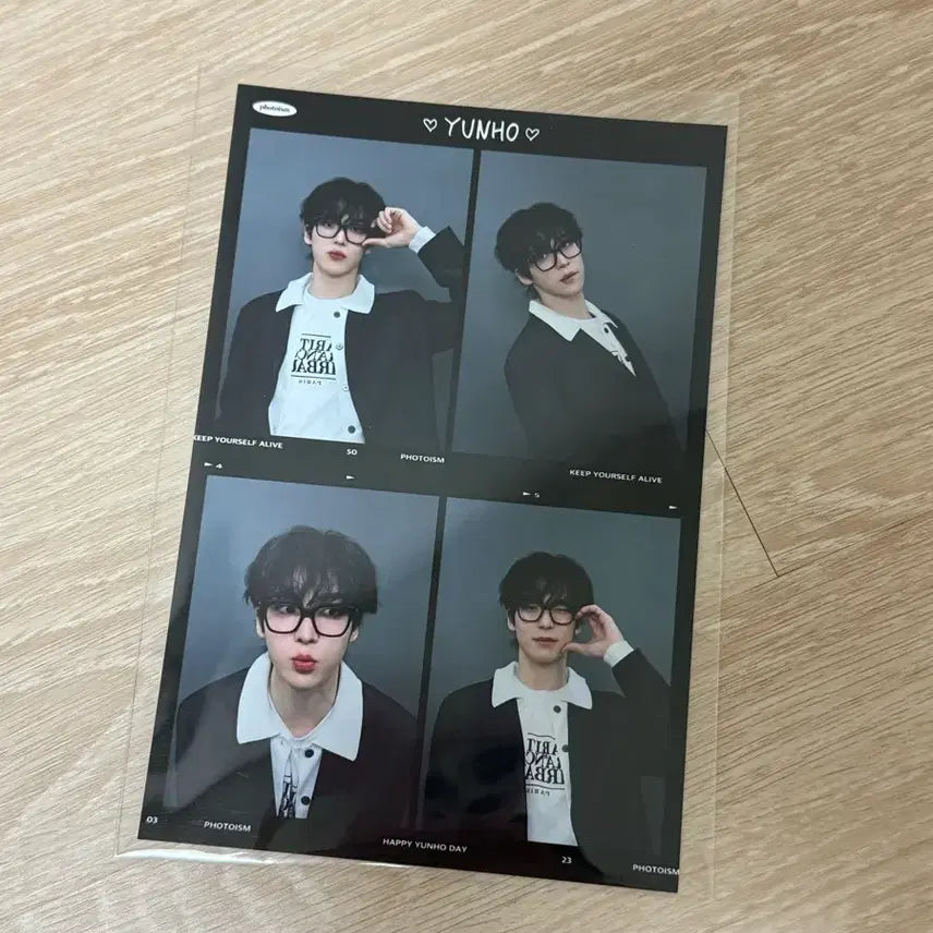 [BUNJANG] ATEEZ Yunho Photoism Snappyism Photocard / 에이티즈 ateez 윤호 포토이즘 스내피즘