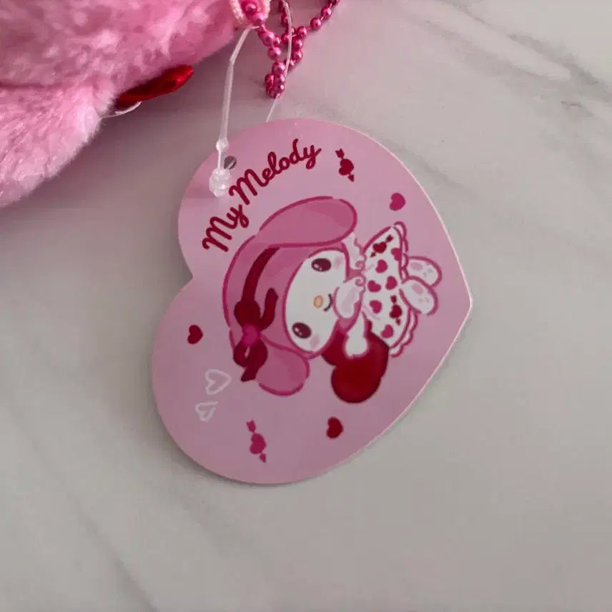 [BUNJANG] My Melody Heart Plush / 마이멜로디 인형 하트