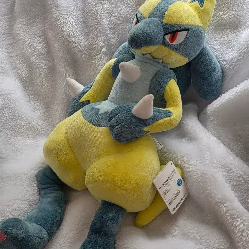 [BUNJANG] Pokemon Shiny Lucario Plush 50cm / 포켓몬스터 메챠모후굿토 이로치 루카리오 인형 50cm