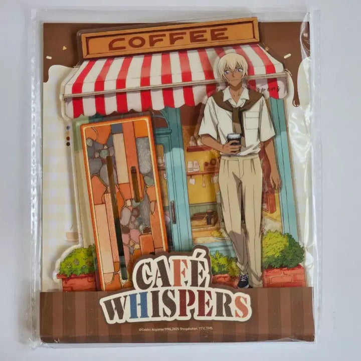 [BUNJANG] Detective Conan Amuro Cafe Acrylic Stand / 명탐정코난 중국 카페 아크릴스탠드 아무로