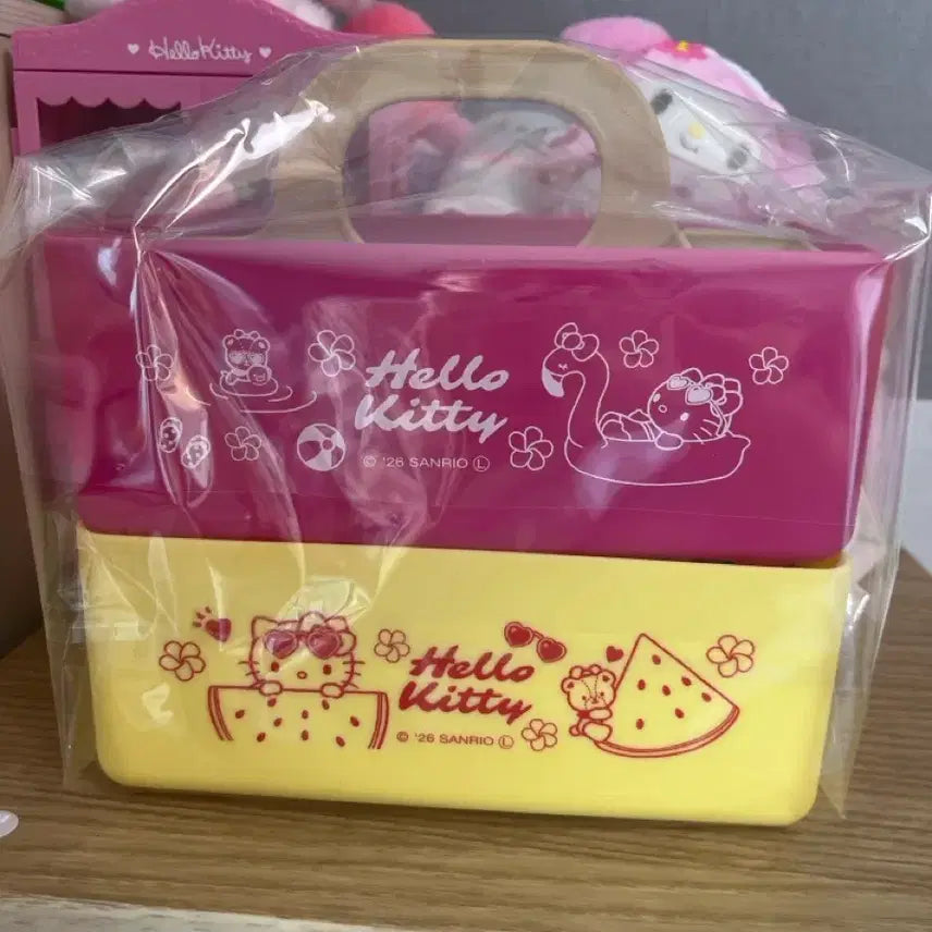 [BUNJANG] Sanrio Tanning Kitty Storage Set / 태닝키티 수납 세트